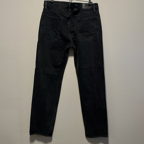 ALL SAINTS (NWT) Men's Reid Straight Fit Rigid Denim Jeans, Black, Size W30, L32 - Picture 8 of 12